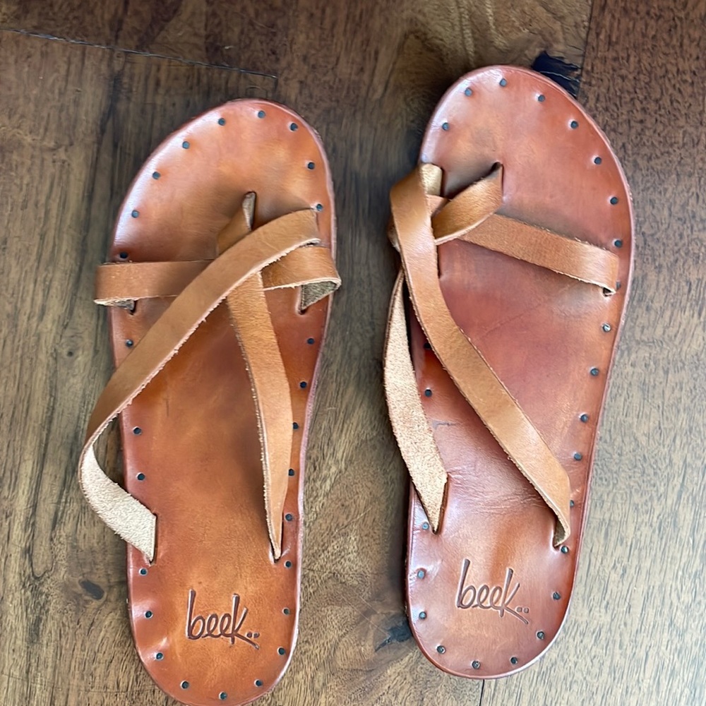 Beek Tan sandal 7